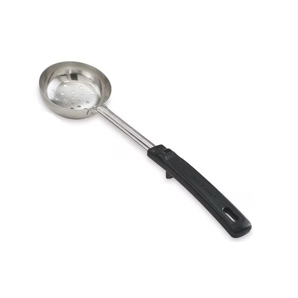 Vollrath Stainless Steel 6 oz. Perforated Spoodle Black Handle, Vollrath, Mfr#: 61175